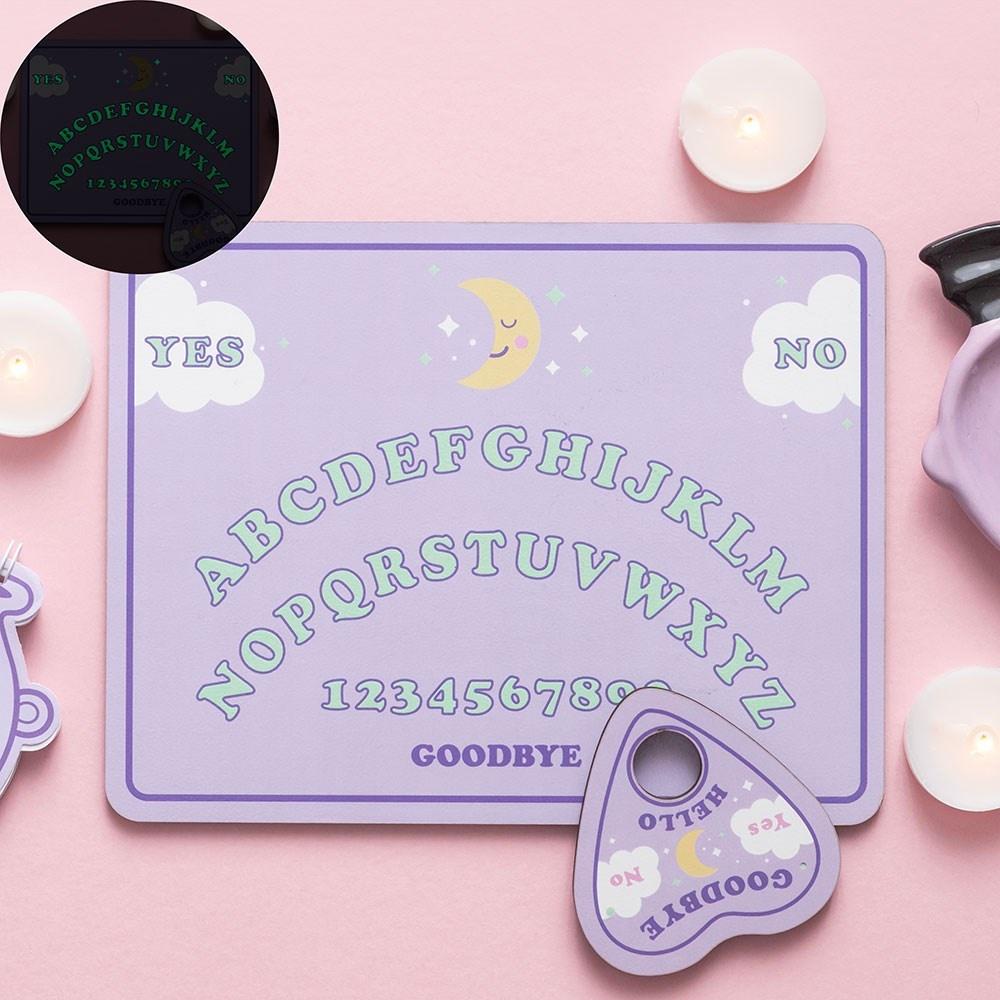 Something Different - Pastel Glow in the Dark Ouija bord - Multicolours